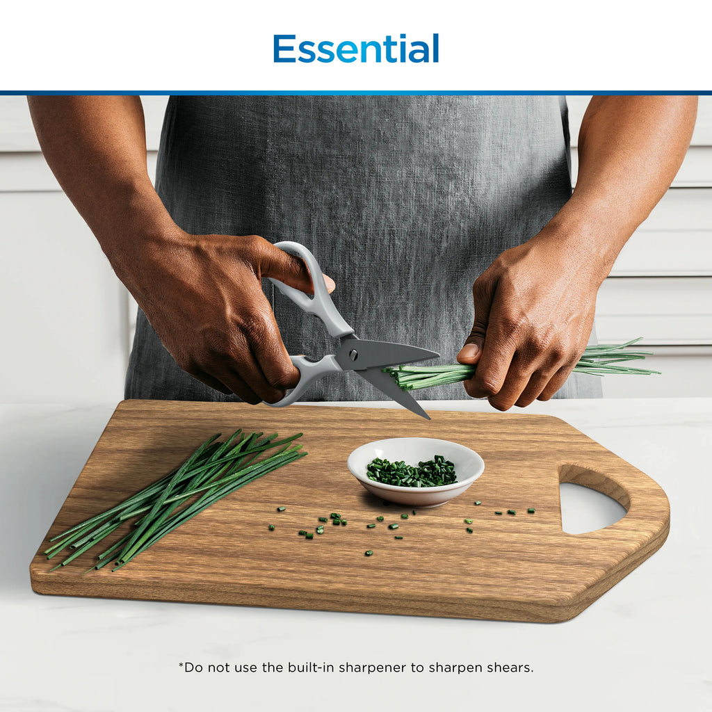 Premium 12pcs Stainless Steel Knife System with Built-in Sharpener