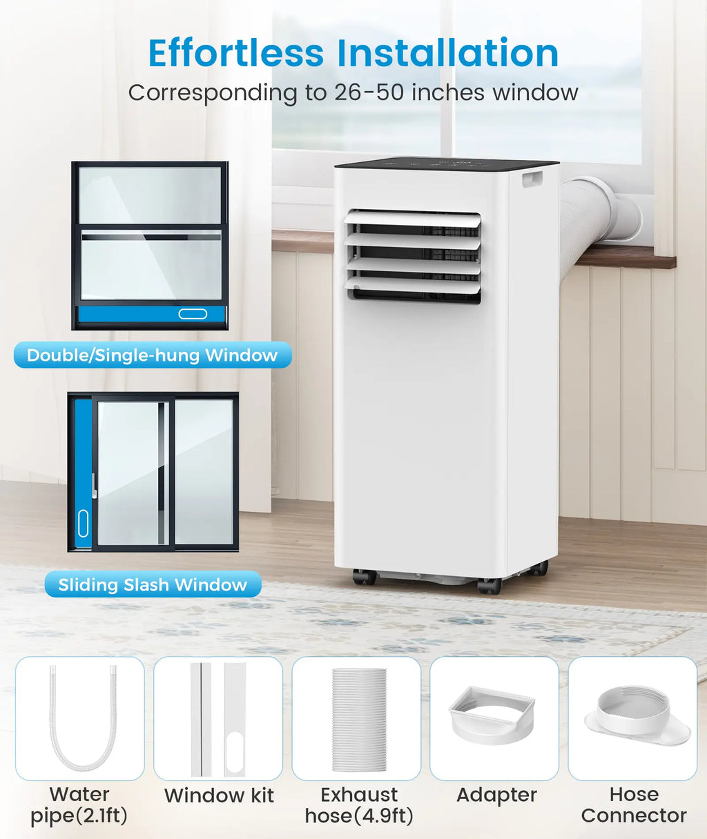 Portable Air Conditioners Cool Up to 350/450 Sq.Ft